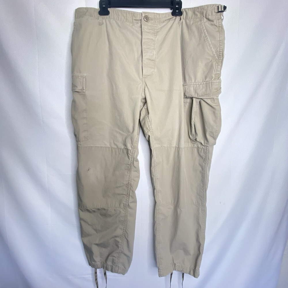 Propper Tactical Cargo Pants XL Khaki Cotton Blend Military Style